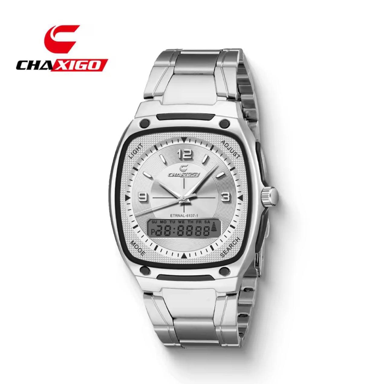 Chaxigo Dual Time Watch #6137 view 3