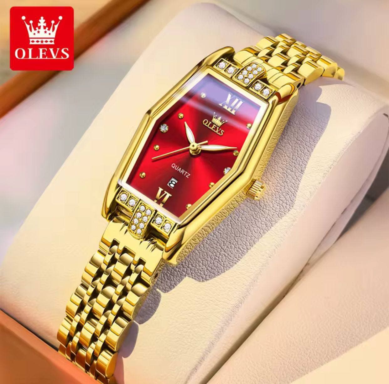 Olevs Ladies Watch #3699 view 3
